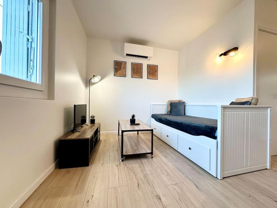 Le Clemenceau - Parking Prive - Fibre & Clim Apartment มง-เดอ-มาร์ซ็อง ภายนอก รูปภาพ